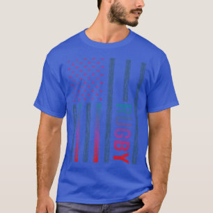 T-shirt Rugby Drapeau Dégradé