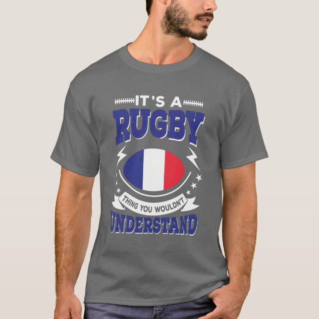 T-shirt Rugby France (Devant)