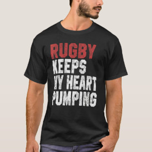 T-shirt Rugby Hommes Femmes Coach Joueur Maman Rugby Keep
