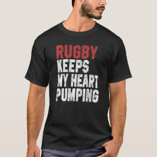 T-shirt Rugby Hommes Femmes Coach Joueur Maman Rugby Keep