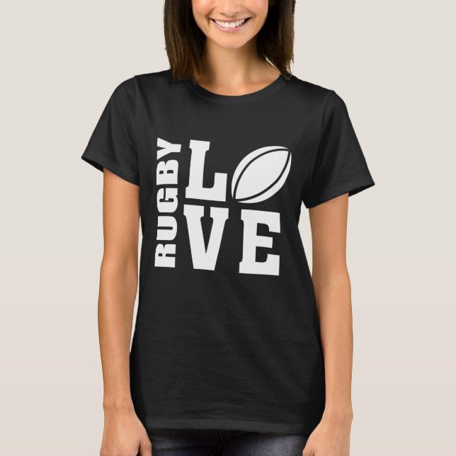 T-shirt Rugby Love (Devant)