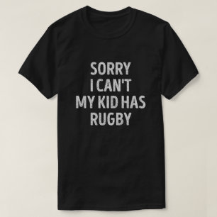 T-shirt Rugby Maman Papa Funny Rugby Parent