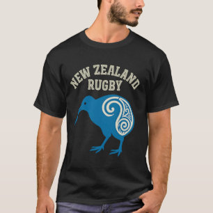 T-shirt Rugby néo-zélandais Kiwi