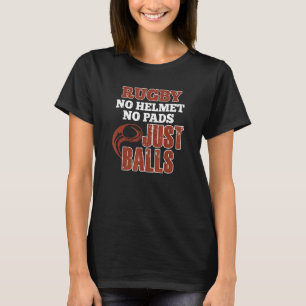 T-shirt Rugby No Casque No Pads