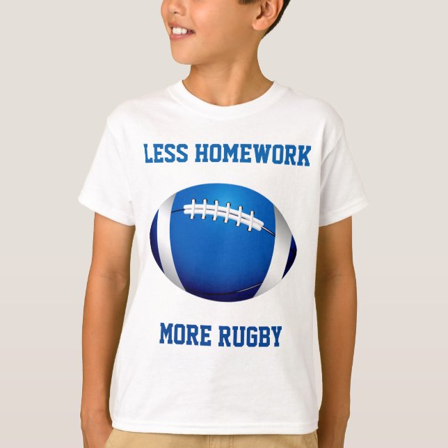 T-shirt Rugby pour enfants (Devant)
