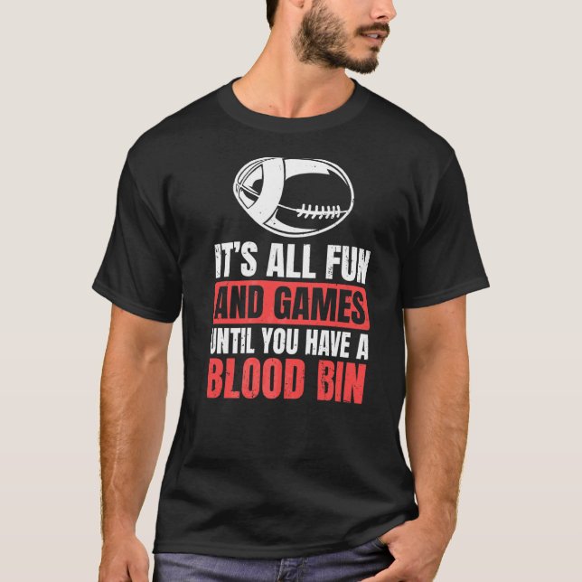 T-shirt Rugby Pour Un Équipe De Rugby (Devant)