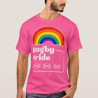 T-shirt Rugby Pride LGBTQIA Gay