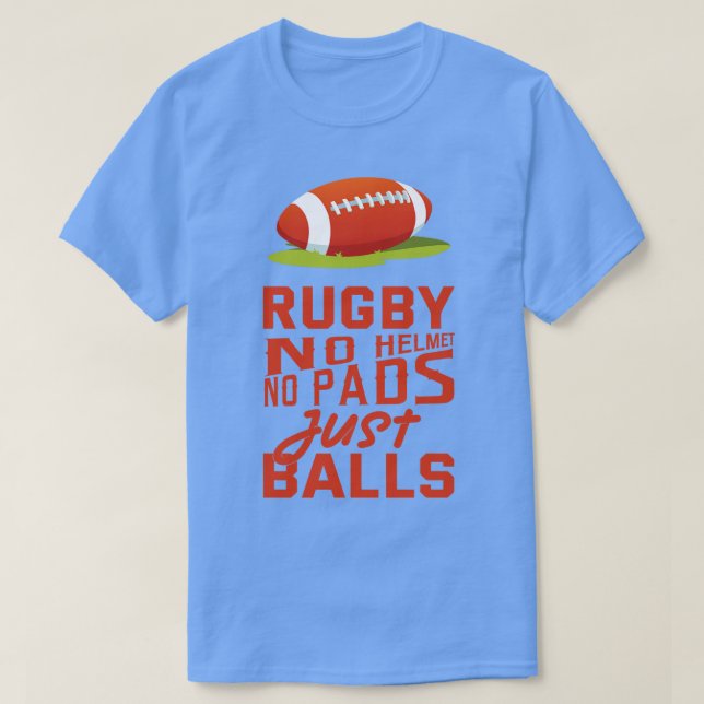 T-shirt Rugby Sport Cadeau 4 (Design devant)