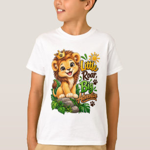 T-shirt Rugir dans de grandes aventures Lion