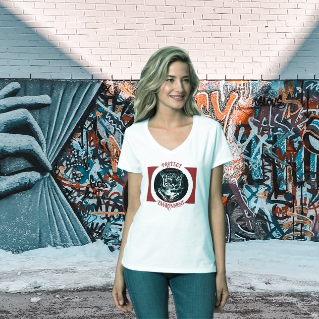 T-shirt Rugissement de conservation (Créateur téléchargé)