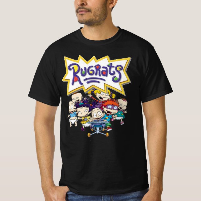 T-shirt Rugrats Cartoon Childhood Baby Anime Animation (Devant)