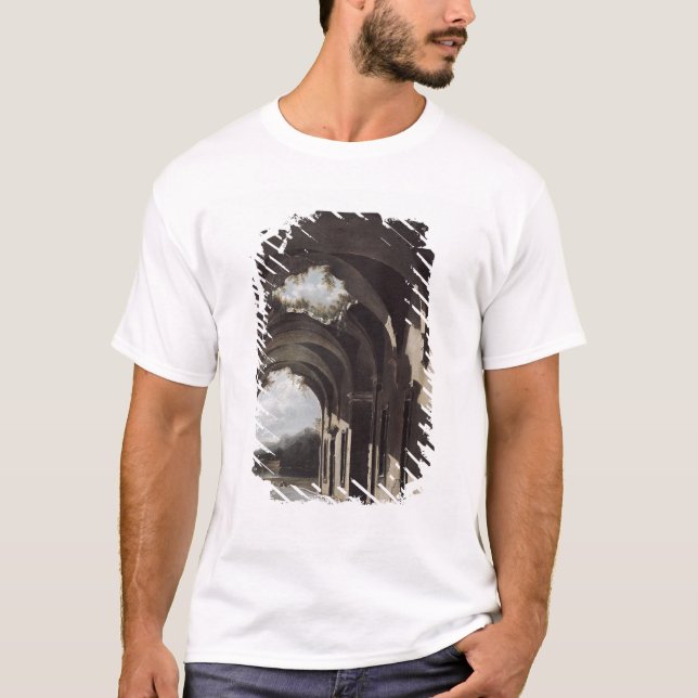 T-shirt Ruines dans un paysage, c.1646-47 (Devant)