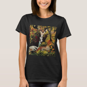 T-shirt Ruisseau de la forêt par August Macke Expressionni