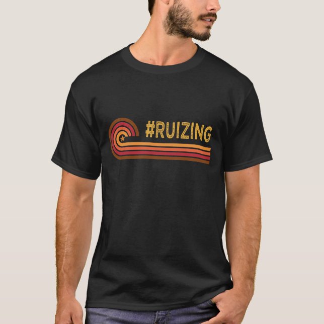 T-shirt ruizing guy féroce cadeau rétro vintage (Devant)
