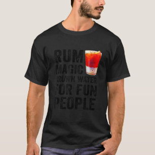 T-shirt Rum Définition Magie Eau Brown Pour Les Personnes