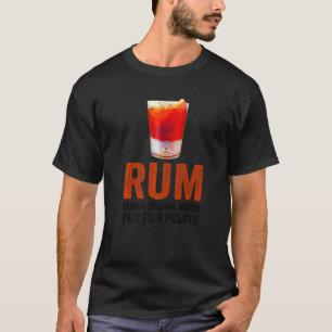 T-shirt Rum Définition Magie Eau Brown Pour Les Personnes