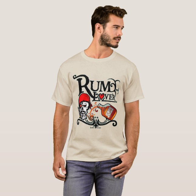 T-shirt Rum lover (Devant entier)