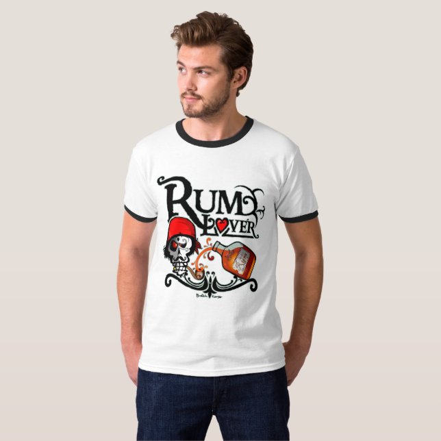T-shirt Rum lover (Devant entier)