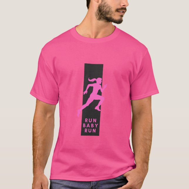 T-Shirt « Run Baby Run » (Devant)