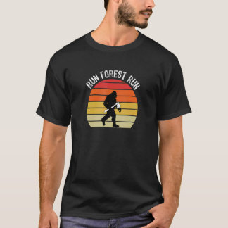 T-shirt Run Forest Run Lumberjack