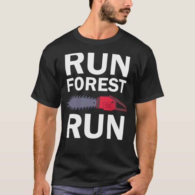 T-shirt Run Forest Run Lumjack (Devant)