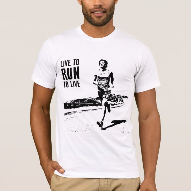 T-shirt Run - Runners  (Devant)