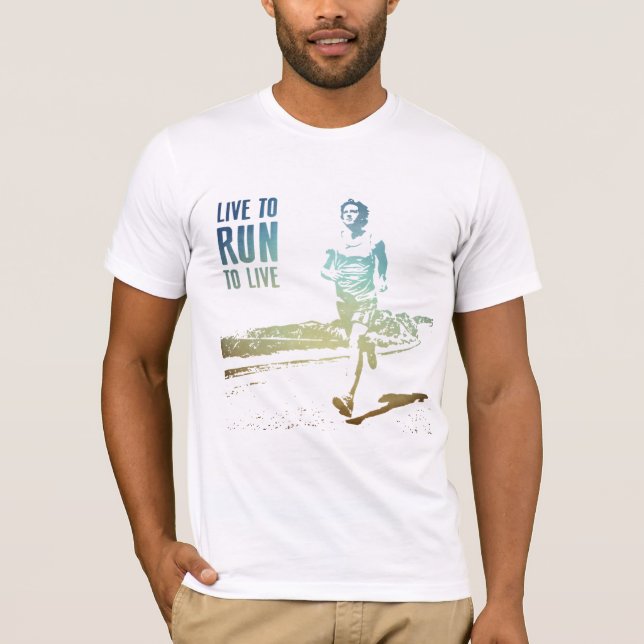 T-shirt Run - Runners  (Devant)