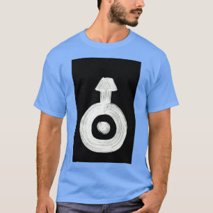 T-shirt Runes Symboles Système Solaire 0009 Uranus Inverte