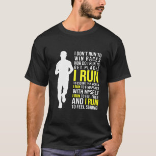 T-shirt Runner - Running - I Run.