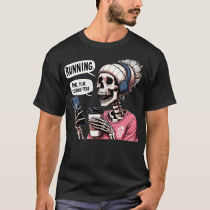 T-shirt Runnin OMG JE SUIS COMME LITTÉRALEMENT MORT