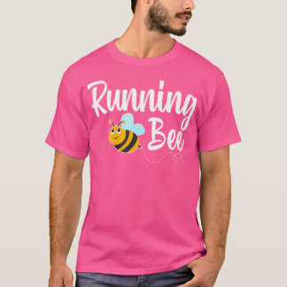 T-shirt Running Bee Runner Funny Bumblebee