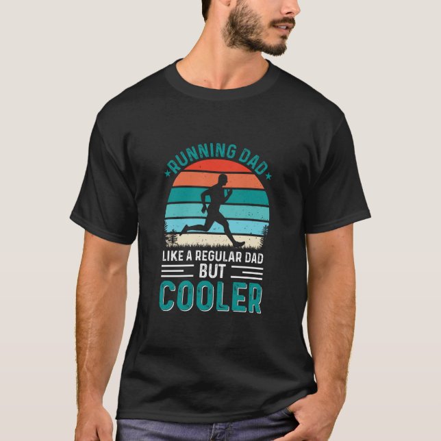 T-shirt Running Dad (Devant)