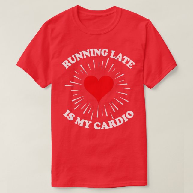 T-shirt Running Est Mon Cardio (Design devant)