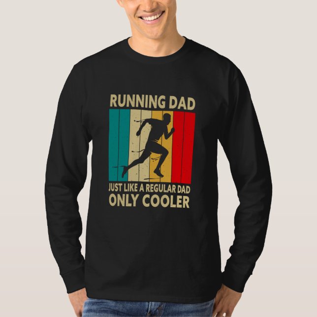 T-shirt Running For Men Dad Marathon Runner Coach Marathon (Devant)