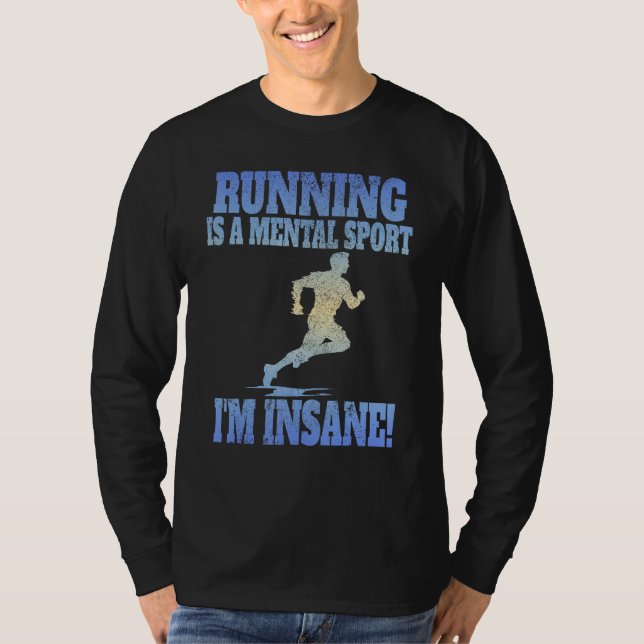 T-shirt Running men Marathoner Runner Coach XC Running 1 (Devant)