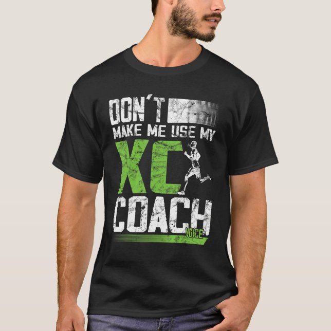 T-shirt Running men Marathoner Runner Coach XC Running 6 (Devant)