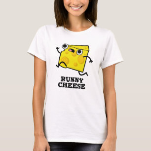T-shirt Runny Cheese Funny Food Pun