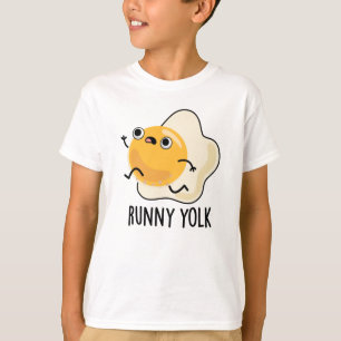 T-shirt Runny Yolk Funny Food Egg Pun