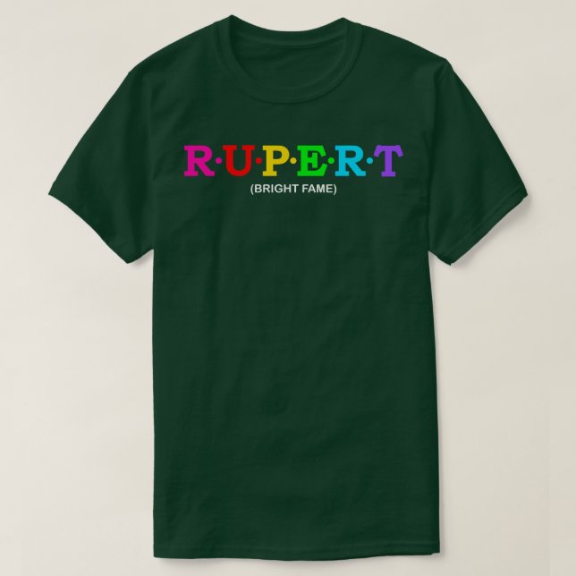 T-shirt Rupert Bright (Design devant)