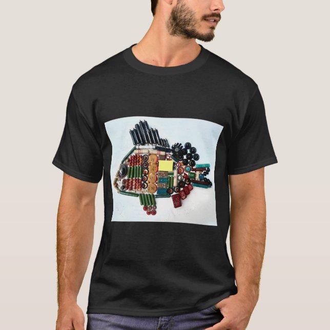 T-shirt Rupert le poisson électronique (Devant)