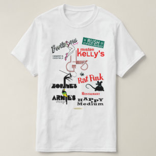 T-shirt Rush Street, Chicago Nightclubs