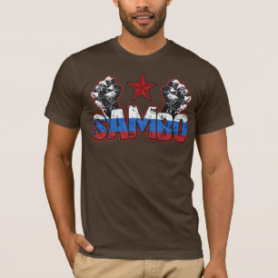T-shirt russe de Sambo