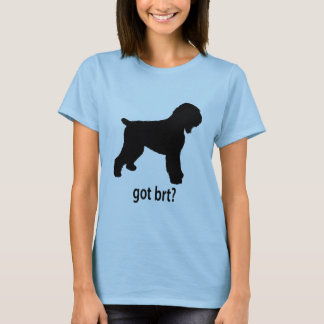 T-shirt Russe noir obtenu