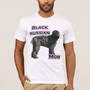 T-shirt Russe Noir Terrier Maman 4