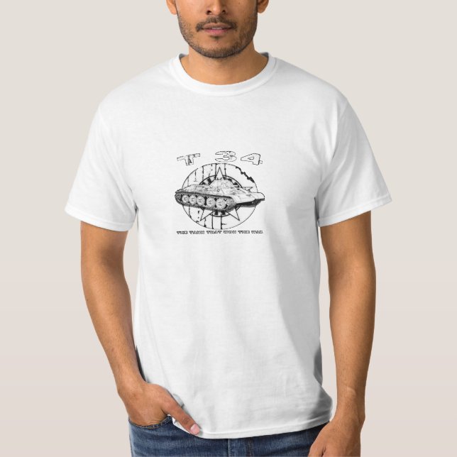 T-shirt Russe T34 (Devant)
