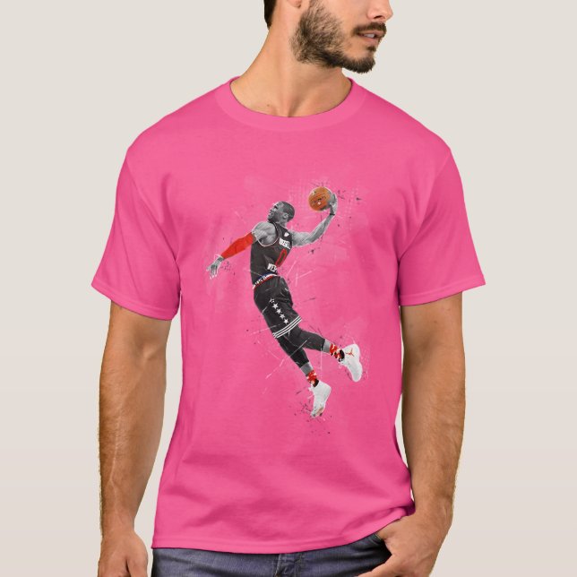 T-shirt Russell Westbrook Baskeball (Devant)