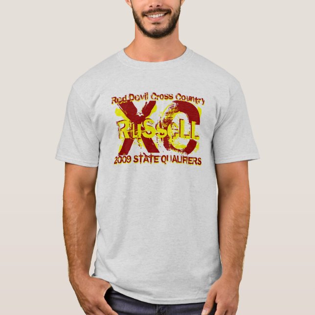 T-shirt Russell XC chemise de 2009 états (Devant)