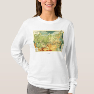 T-shirt RussiaPanoramic MapRussia