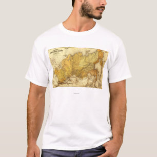 T-shirt RussiaPanoramic MapRussia