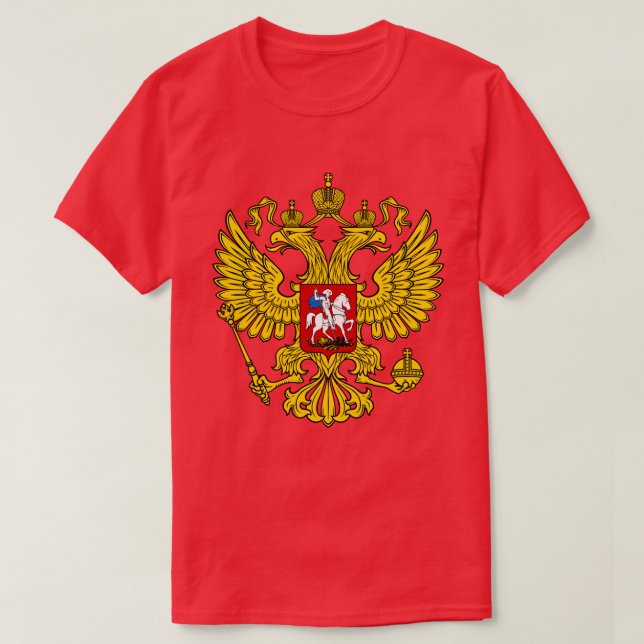 T-shirt Russie Armoiries (Design devant)